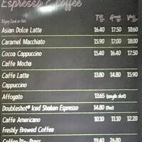 Starbucks reserve menu malaysia